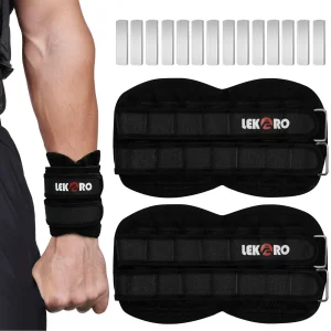 Adjustable Wrist & Ankle Weights – Removable, 1–2 Pack for Men & Women Fitness and Strength Training