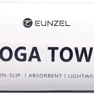 Non-Slip Yoga Towel – 72×26.5 in, Microfiber Sweat Absorbent for Hot Yoga & Pilates, Purple